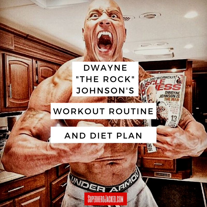 Dwayne Johnson The Rock Diet