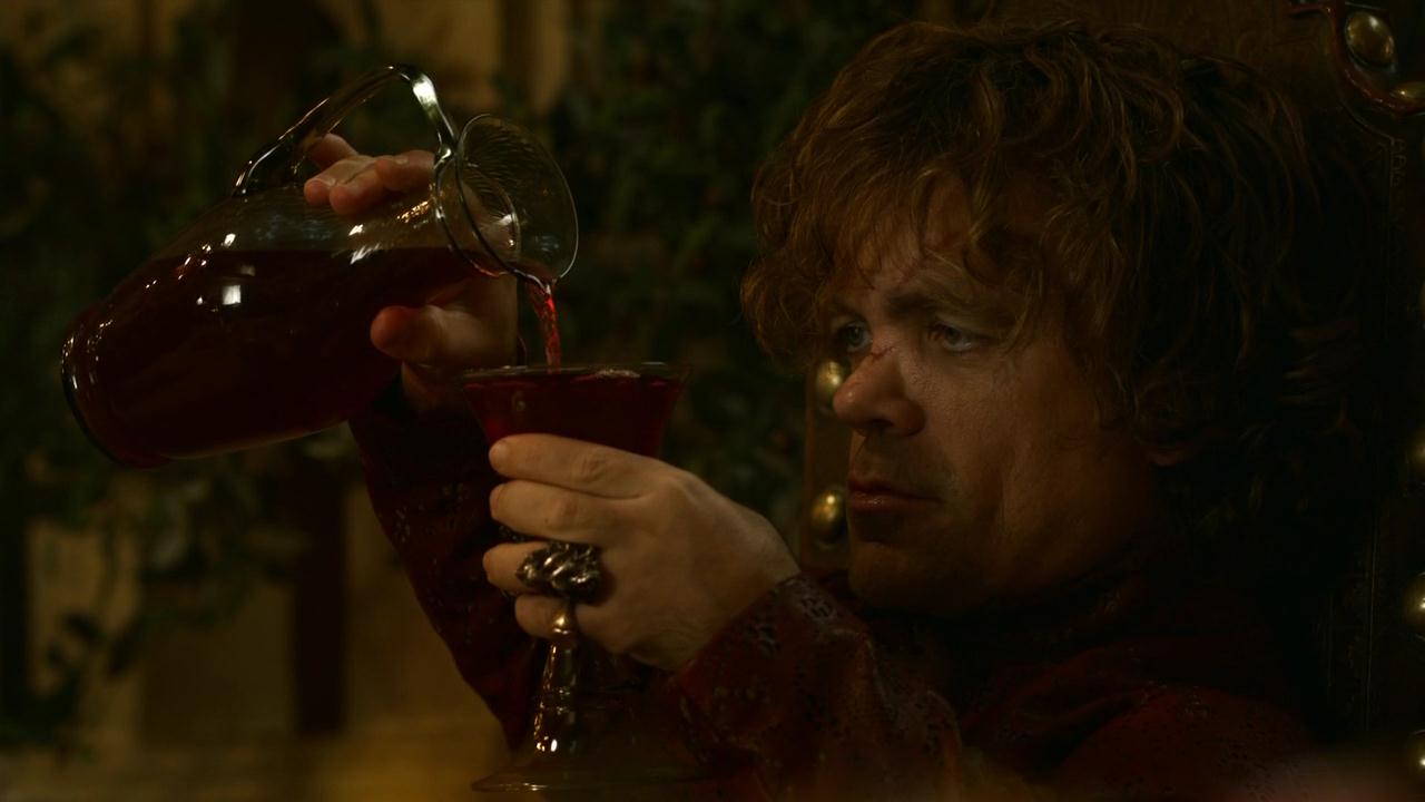 Tyrion Lannister Drinking