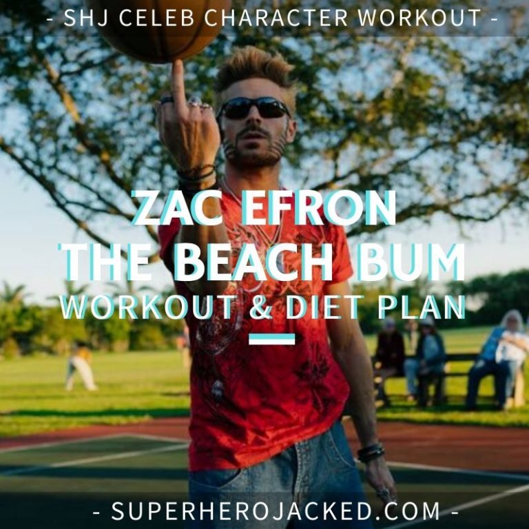 5 Day Zac Efron Workout Plan Pdf for Women