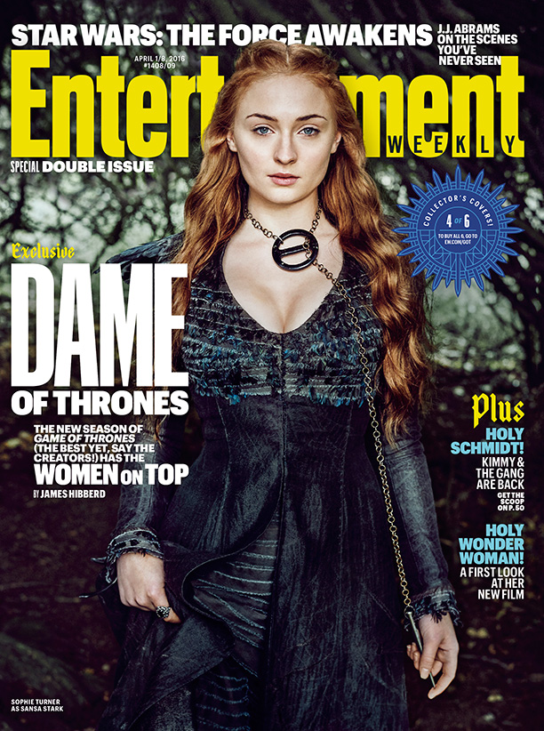 Entertainment Weekly - Sansa Game of Thrones Cover