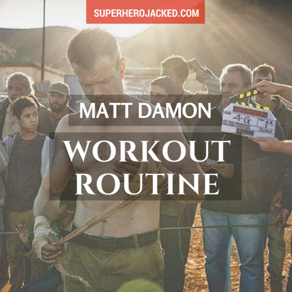 Matt Damon Workout Routine and Diet Plan Train like Jason Bourne