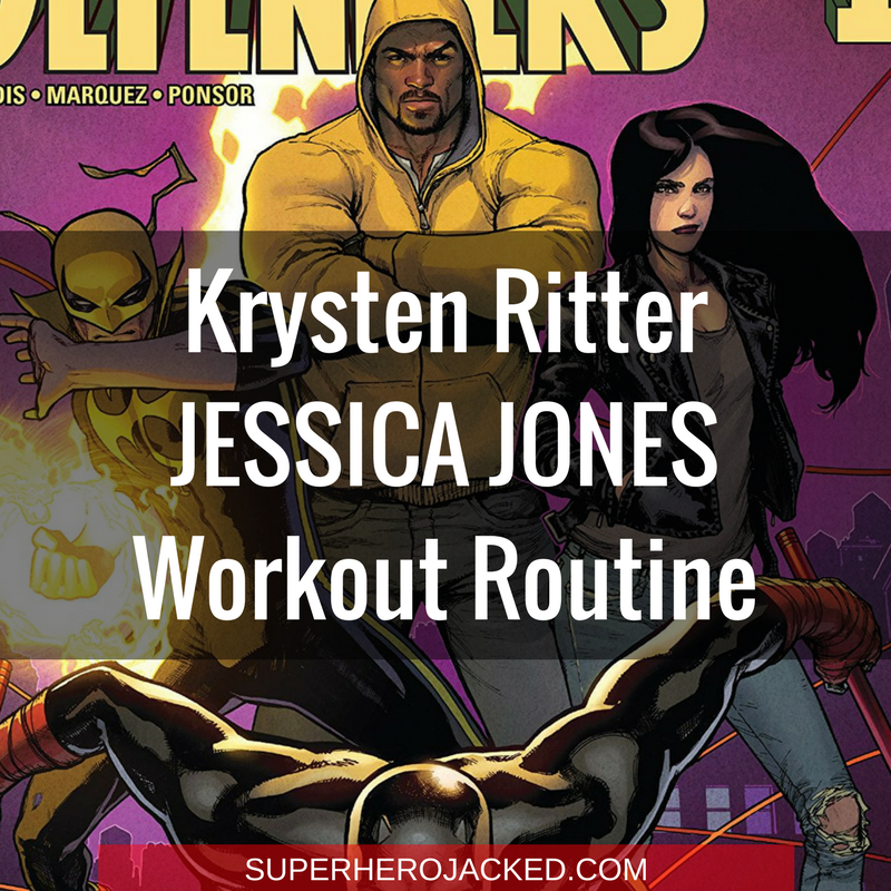 Krysten Ritter Jessica Jones Workout Routine