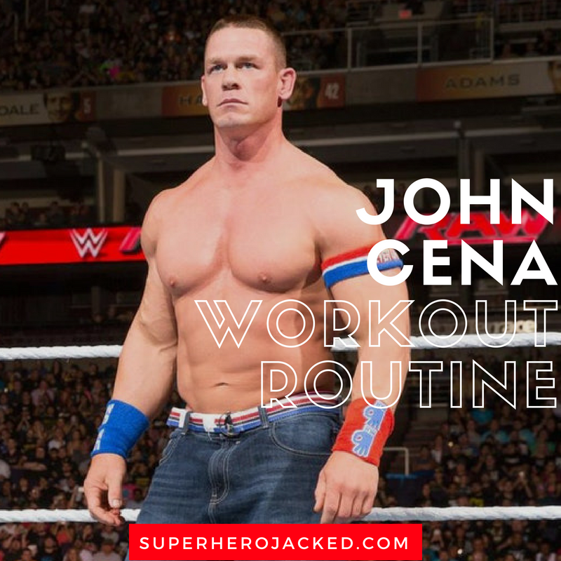 John Cena Workout Routine and Diet Plan [Updated]