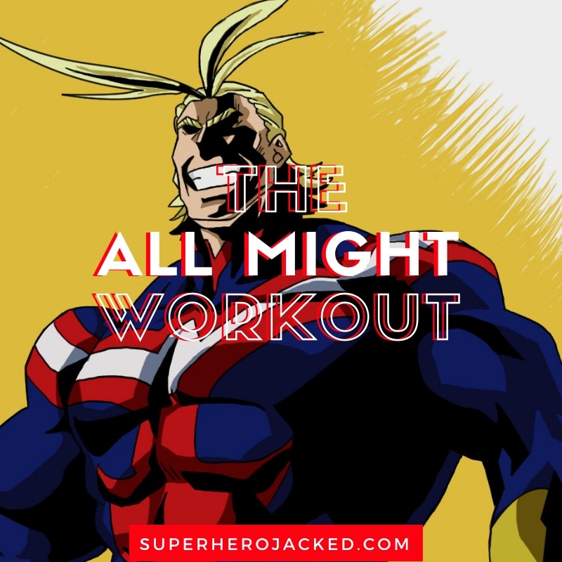 33 30 Minute All might workout routine with Machine