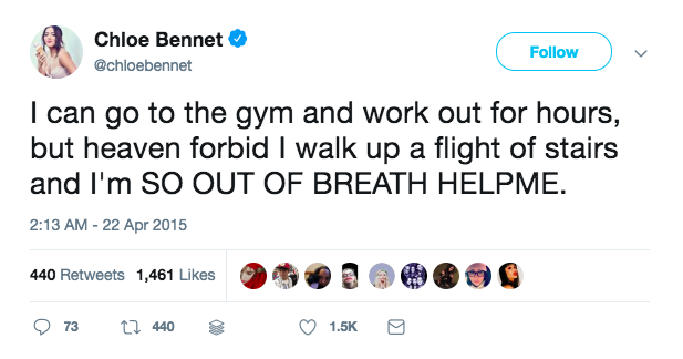 Chloe Bennet Workout 3