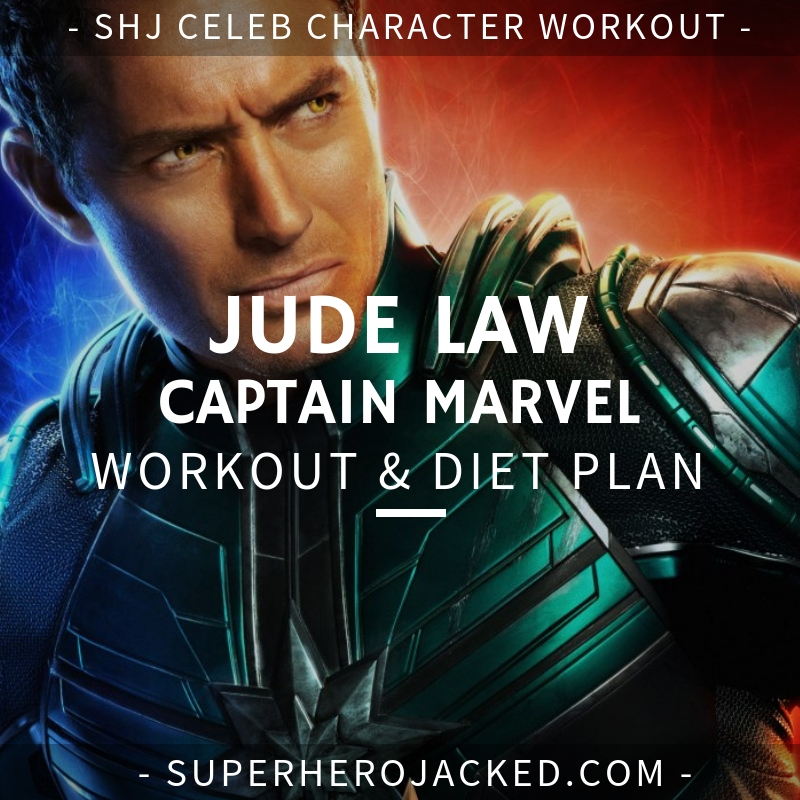 Jude Law Captain Marvel Workout and Diet