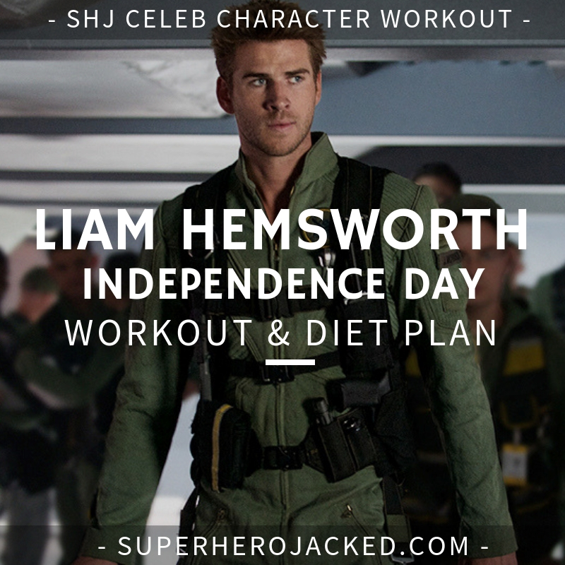 Liam Hemsworth Independence Day Workout