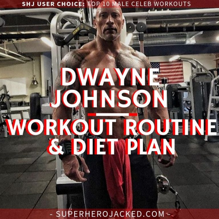 Simple Dwayne Johnson Workout Plan with Comfort Workout Clothes
