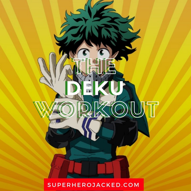 Deku Workout Routine Train Like Izuku Midoriya From My Hero Academia - roblox free superhero body