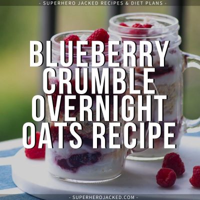 Blueberry Crumble Overnight Oats Recipe