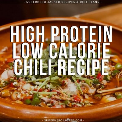 High Protein Chili Recipe