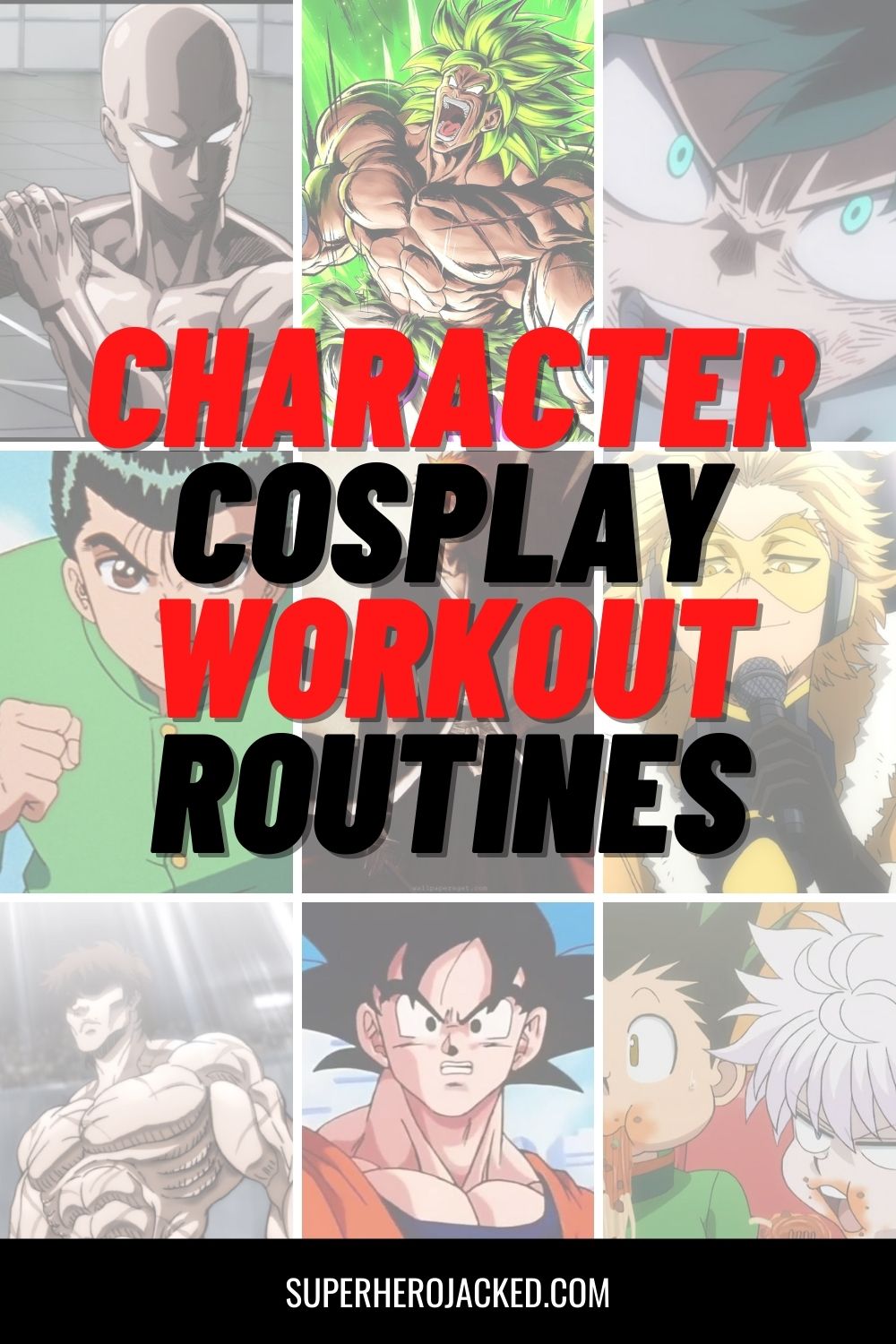 Character Cosplay Workouts