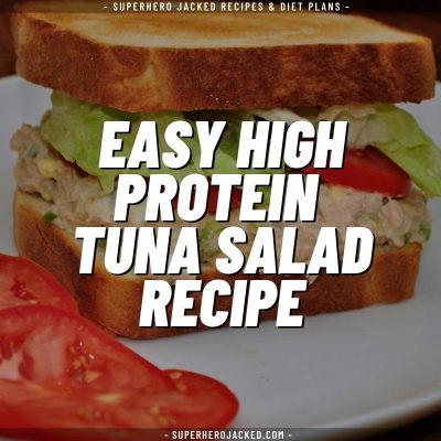 Easy High protein Tuna Salad