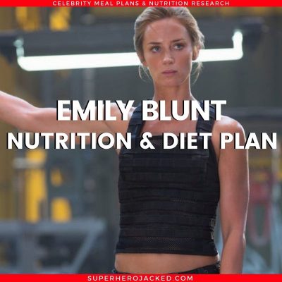 Emily Blunt Diet