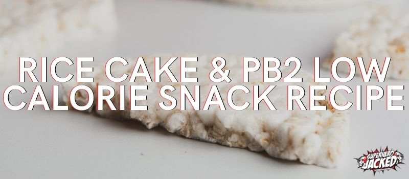 Rice Cake and PB2 Recipe