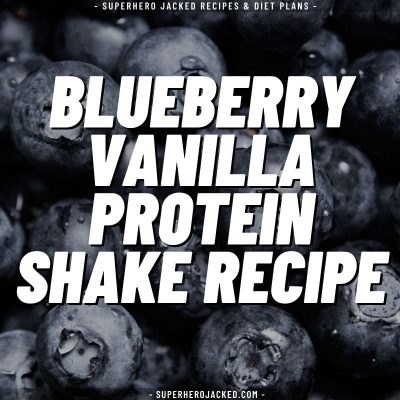 Blueberry Protein Shake Recipe