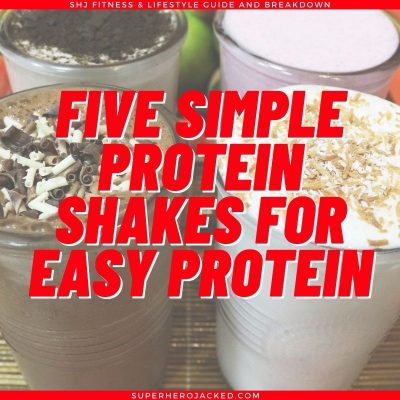 Five Protein Shake Recipes