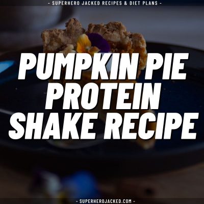 Pumpkin Pie Protein Shake