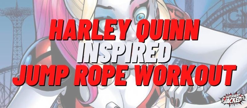 Harley Quinn Inspired Jump Rope Workout Routine