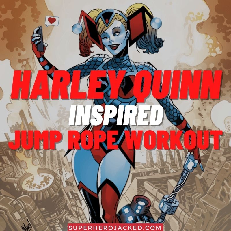 Harley Quinn Inspired Jump Rope Workout