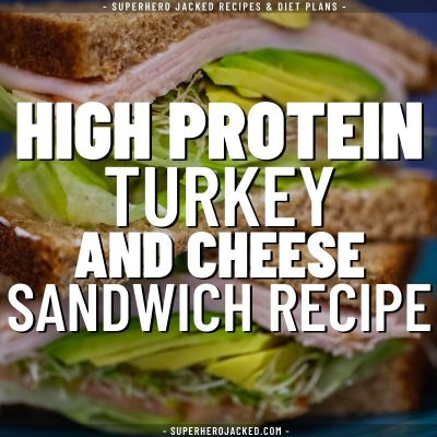 high protein turkey sandwich
