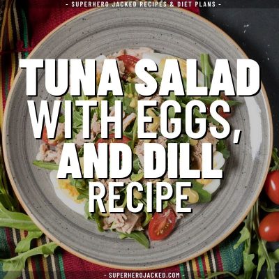 tuna salad with eggs, and dill recipe