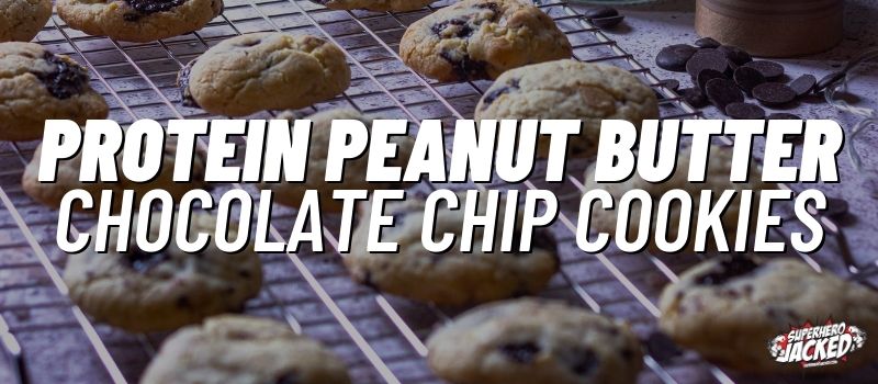 protein peanut butter chocolate chip cookies