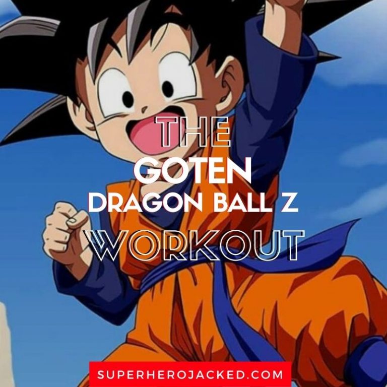 Goten Workout: Train like Goku's Youngest Son from Dragon Ball Z!