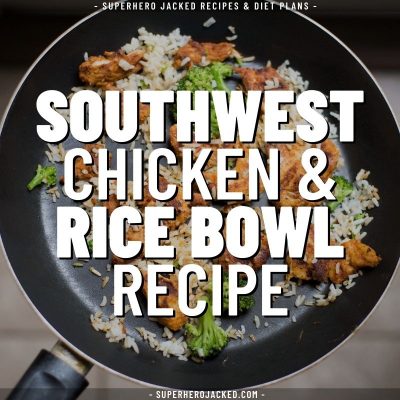 southwest chicken & rice bowl recipe (1)