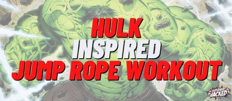 Hulk Jump Rope Inspired Workout Routine: Hulk Smash and Skip!