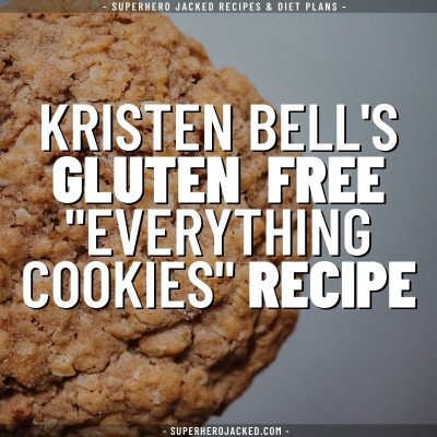 kristen bell gluten free cookie recipe