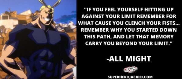 All Might Inspirational Quotes: Top All Might Quotes for Fitness ...