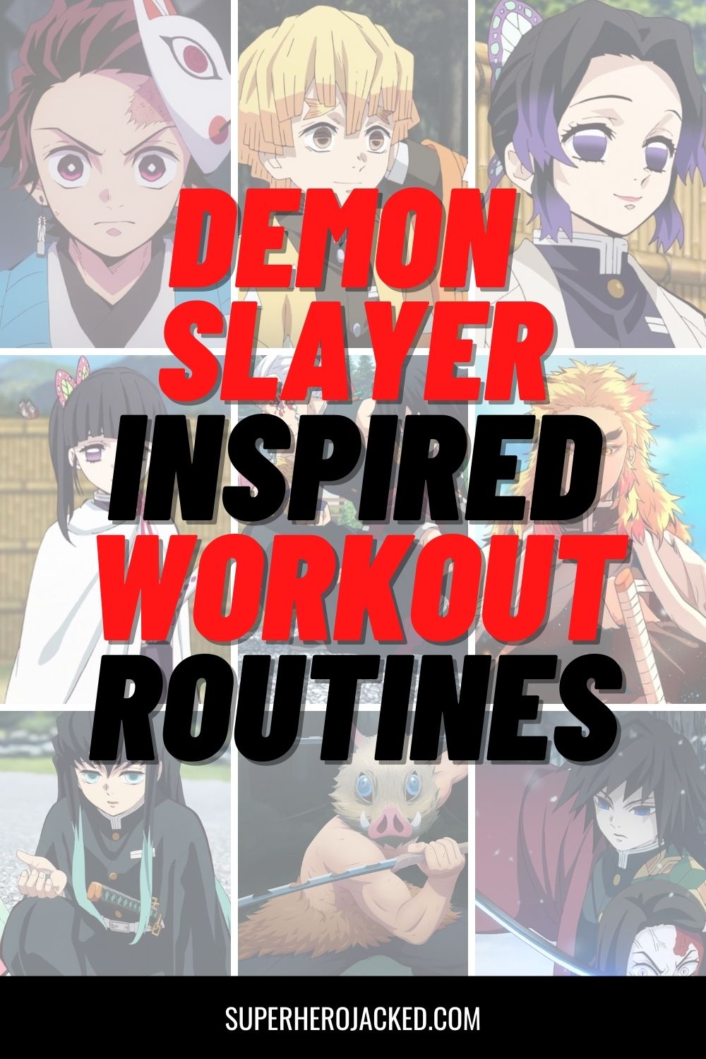 Featured Anime Workout: Inosuke Hashibira from Demon Slayer (We have  calisthenics and weighted) - YouTube