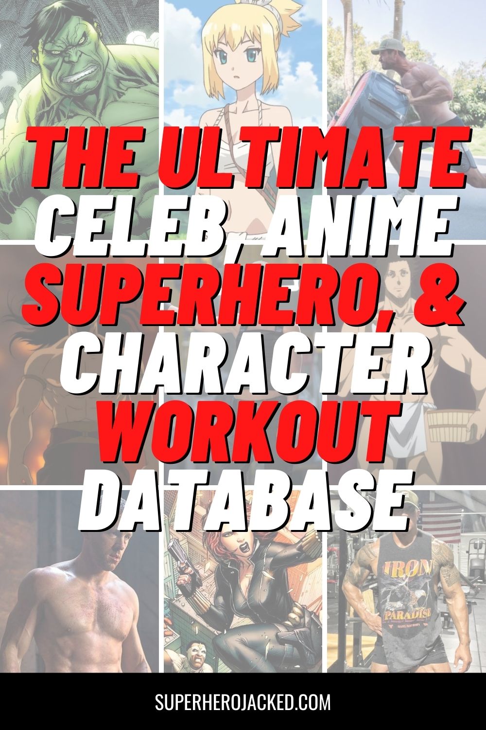 My Hero Academia Workouts Archives – Page 7 of 13 – Superhero Jacked