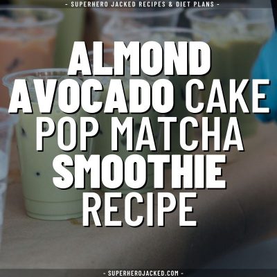 almond avocado cake pop matcha smoothie recipe (1)