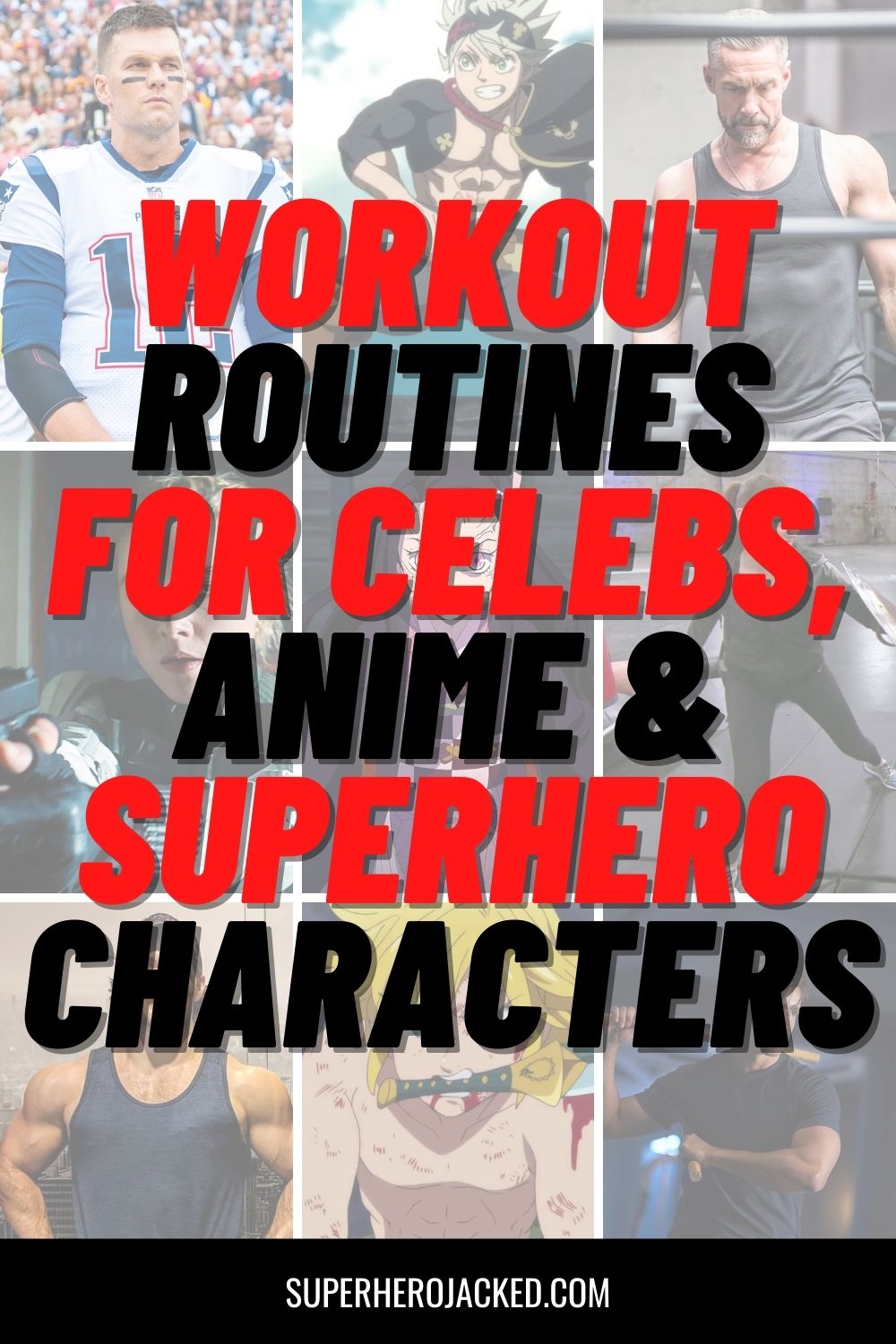 Anime and Superhero Character Quotes for Fitness Motivation