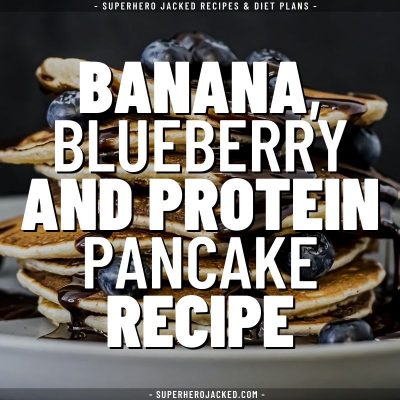 banana blueberry and protein pancake recipe