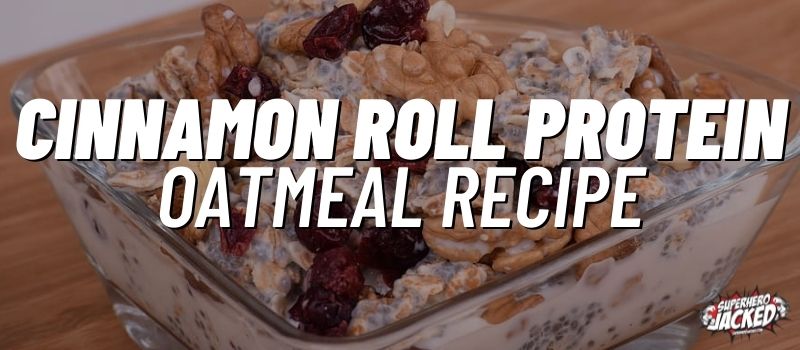 cinnamon roll protein oatmeal recipe