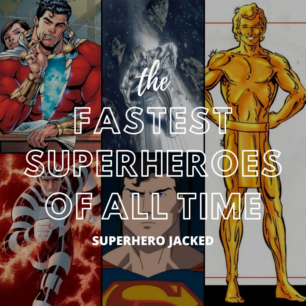 The Fastest Superheroes of All Time