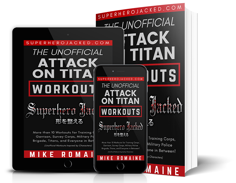 Unofficial Attack On Titan Workout Booklet