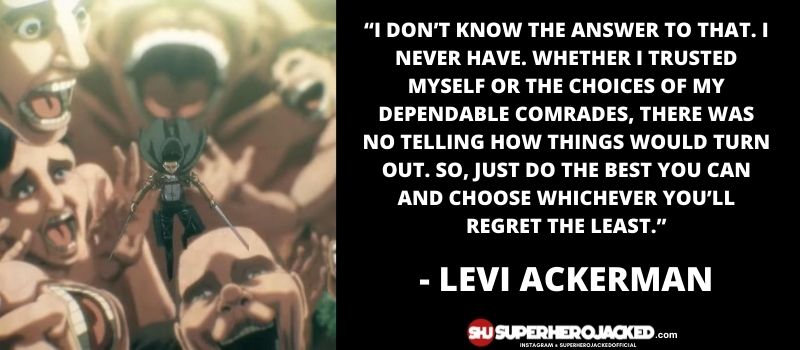Levi Ackerman Quote 7