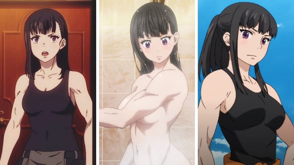 Muscular Anime Girls Maki Oze