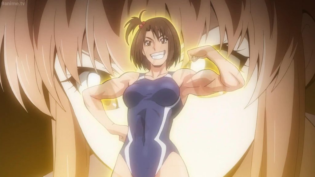 Muscular Anime Girls Yuko Oshima