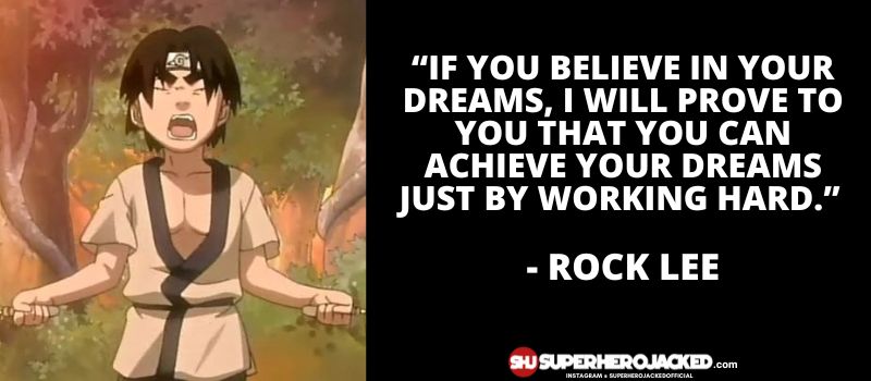 Rock Lee Quotes 10