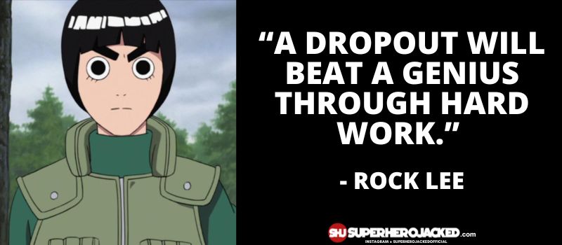 Rock Lee Quotes 4