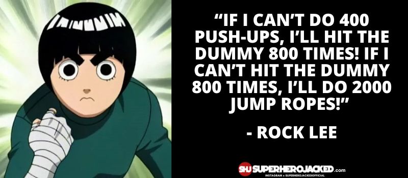 Rock Lee Quotes 5