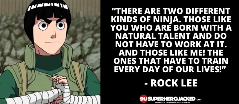 Rock Lee Quotes 4