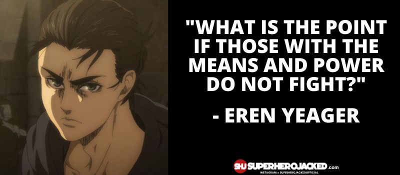 Eren Yeager Quotes 2