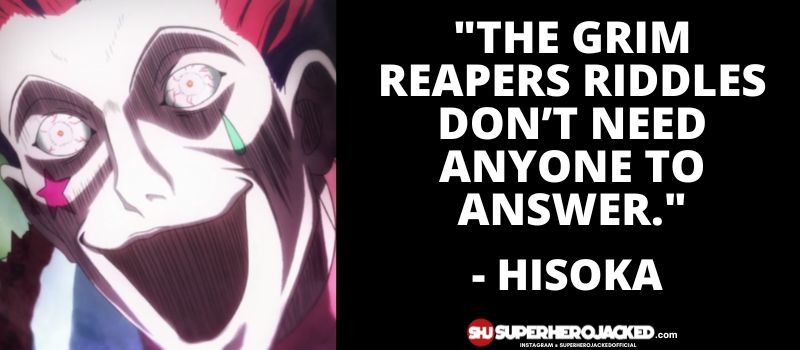 Hisoka Quotes 5