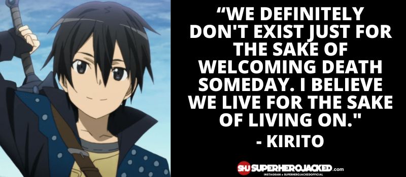 Kirito Quotes 10